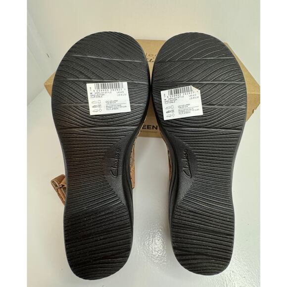 Clarks Collection “Merliah” Sandal • Women's US 6½ M • Sand Leather • NEW - Picture 4 of 7
